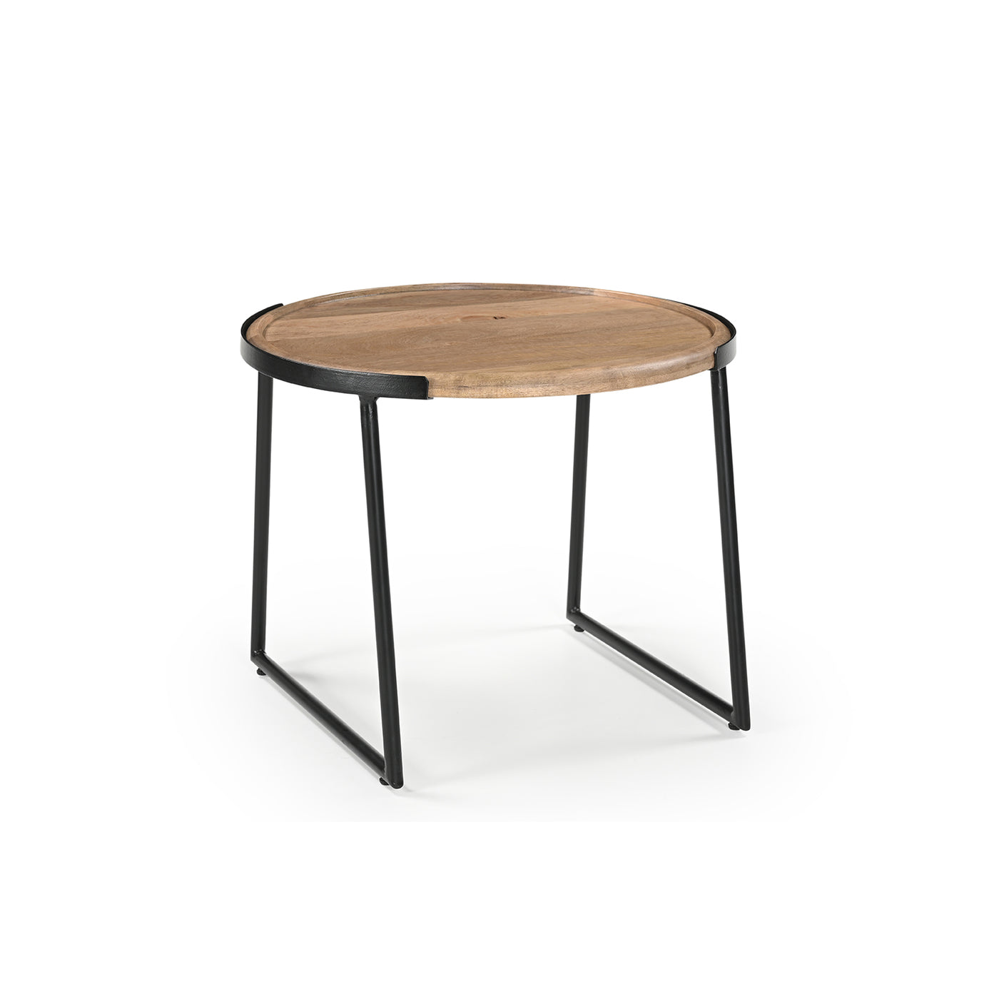 Foundry Round End Table