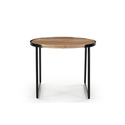 Foundry Round End Table