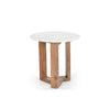 Kenza Round Marble Side Table