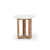 Kenza Round Marble Side Table