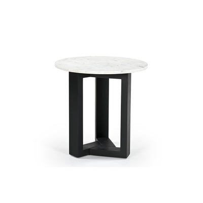 Kenza Round Marble Side Table