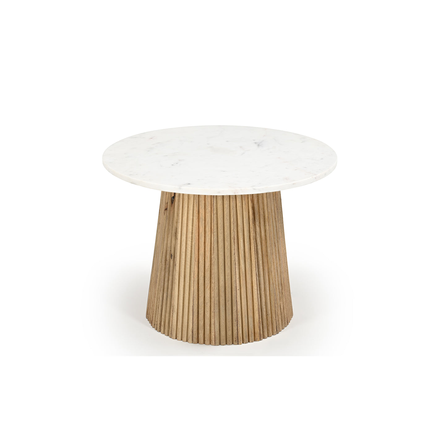 Oriana Round Marble Side Table