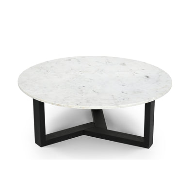 Kenza Round Marble Coffee Table