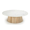Oriana Round Marble Coffee Table
