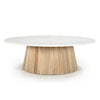 Oriana Round Marble Coffee Table