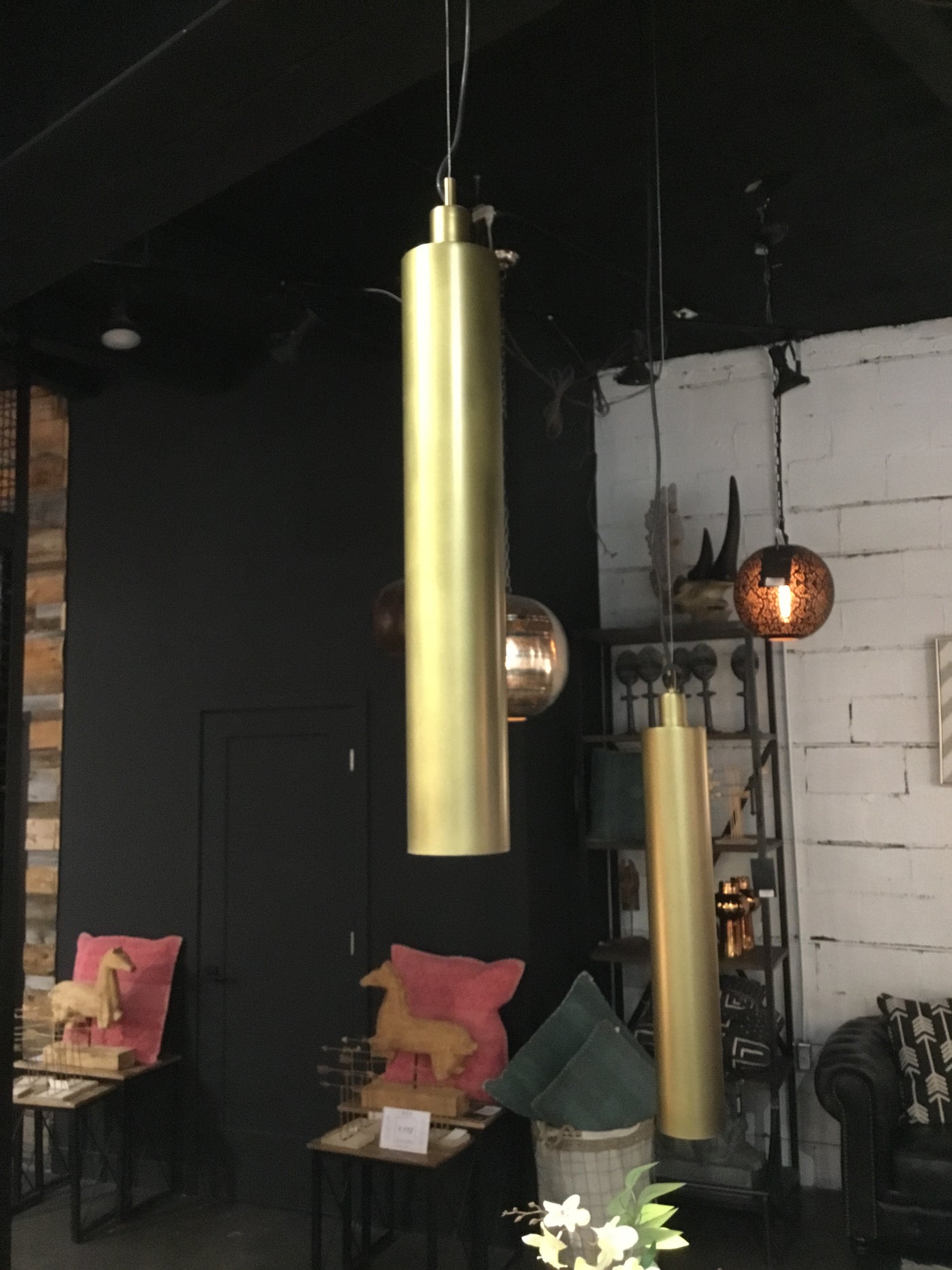 Pendant stainless steel Gold finish