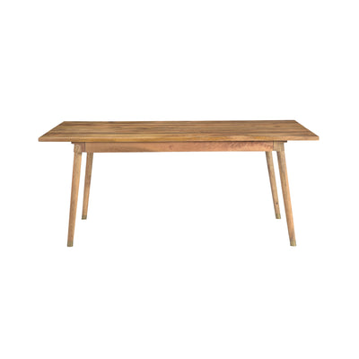 Clio 8-Seat Dining Table in Light Honey Finish