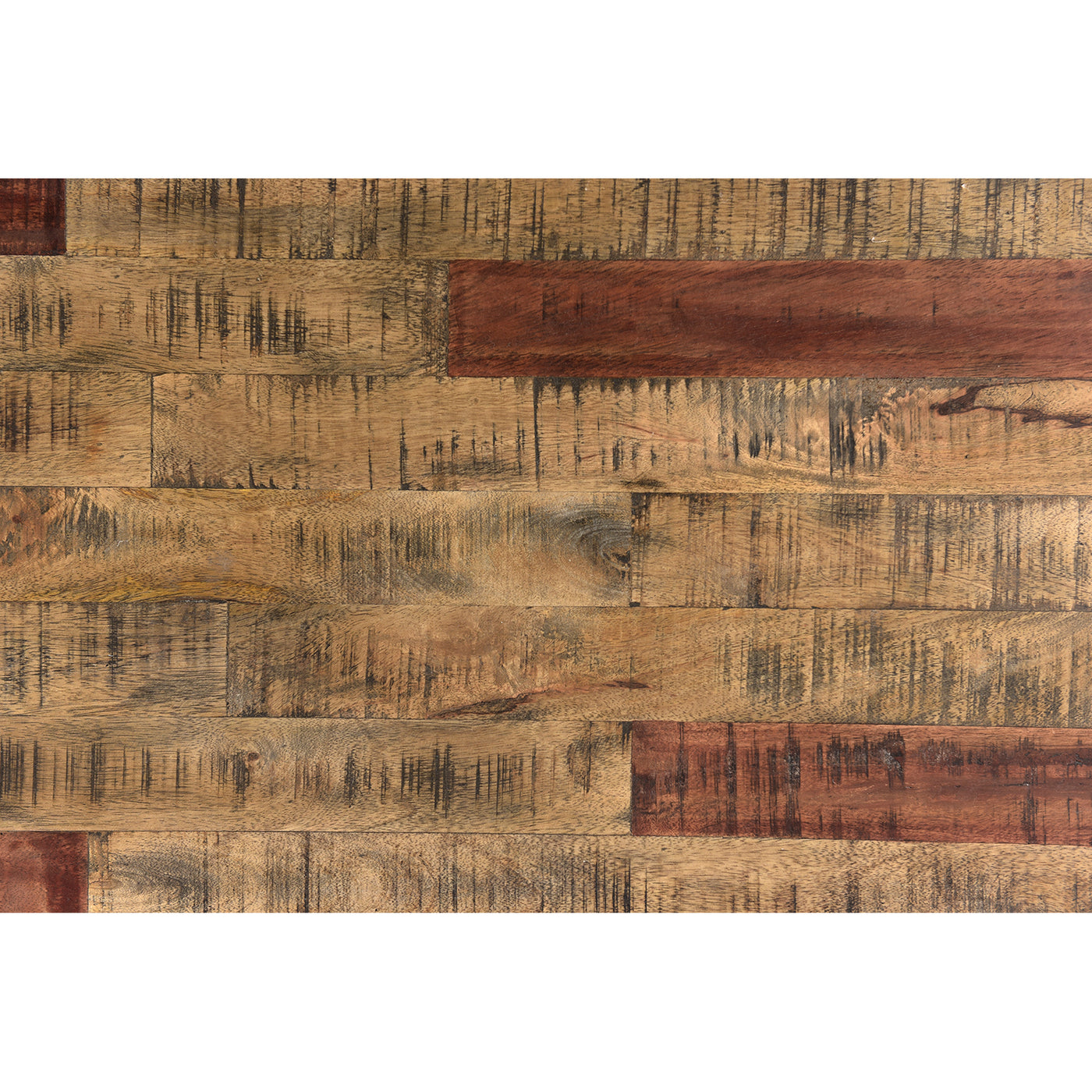 Casual Modern Wood Buffet in Multi-tone Natural Finish