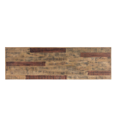 Casual Modern Wood Buffet in Multi-tone Natural Finish