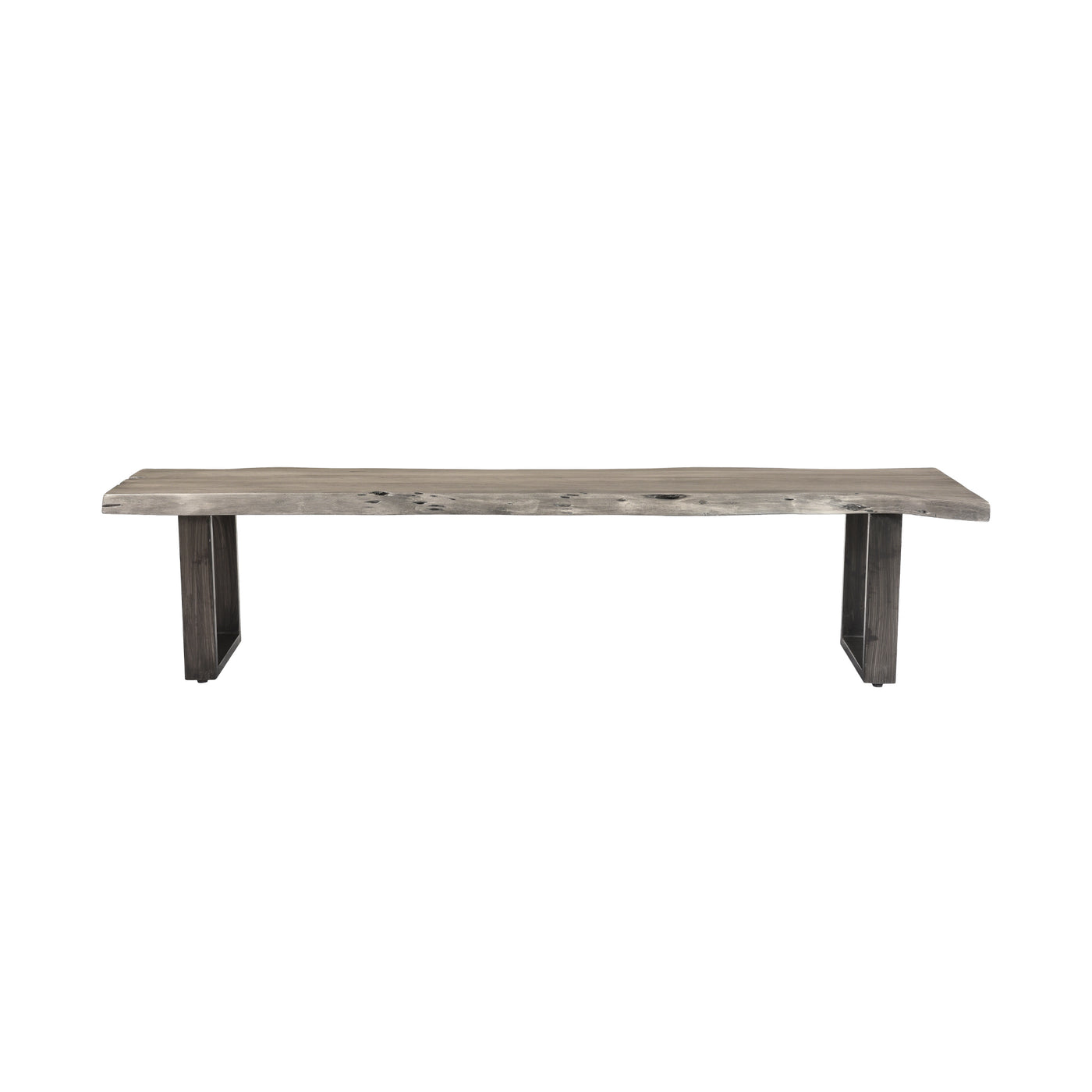 Elements Live-Edge Dining Bench—Large