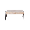 Taula Wood Coffee Table in Natural Finish—Small