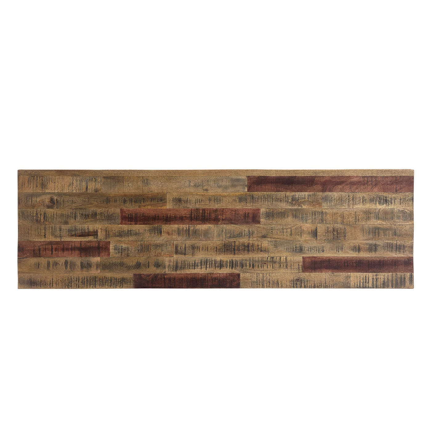 Casual Modern Home Media Unit in Multi-tone Natural Finish