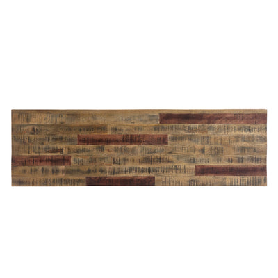 Casual Modern Home Media Unit in Multi-tone Natural Finish