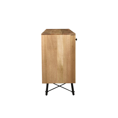 Mosaic 3-Drawer Dining Buffet in Natural Finish