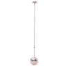 Amani Single Bulb Pendant - Chrome