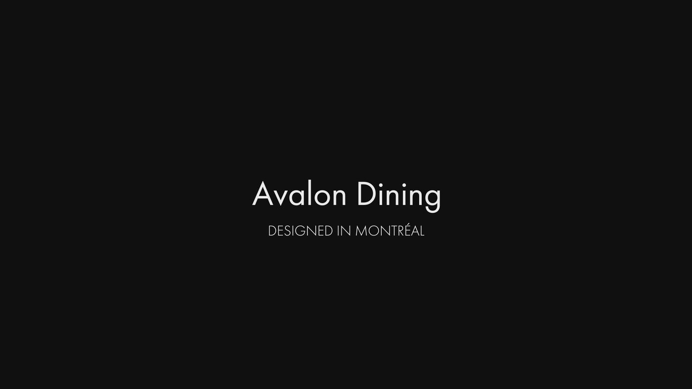 Avalon Oval Dining Table