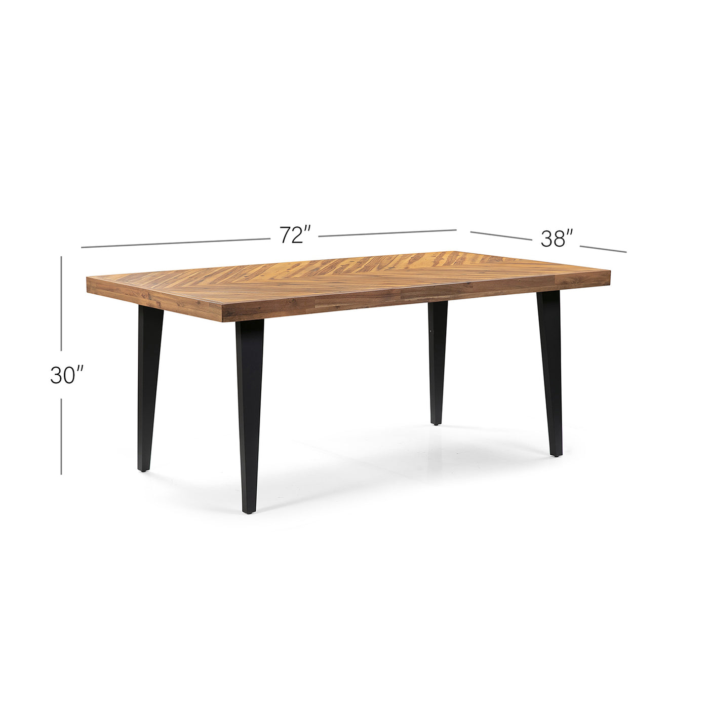 Avalon 8-Seat Rectangular Dining Table—Large