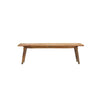 Clio Dining Bench in Light Honey Finish—Small