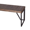 Casual Modern Bench in Multi-tone Natural Finish—Large