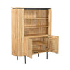 Lunas Wide Bookshelf in Mango Wood