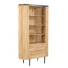 Lunas Narrow Bookshelf in Mango Wood