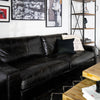 Cigar 3-Seater Leather Sofa