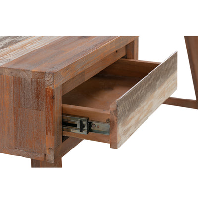 Habana Desk White Washed Finish