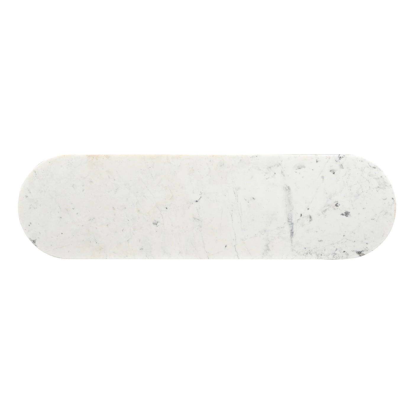 Lunas Dining Buffet in Mango Wood & White Marble