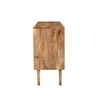Clio Wood Buffet Cabinet in Light Honey Finish