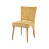 Capri Velvet Fan Back Dining Room Chair