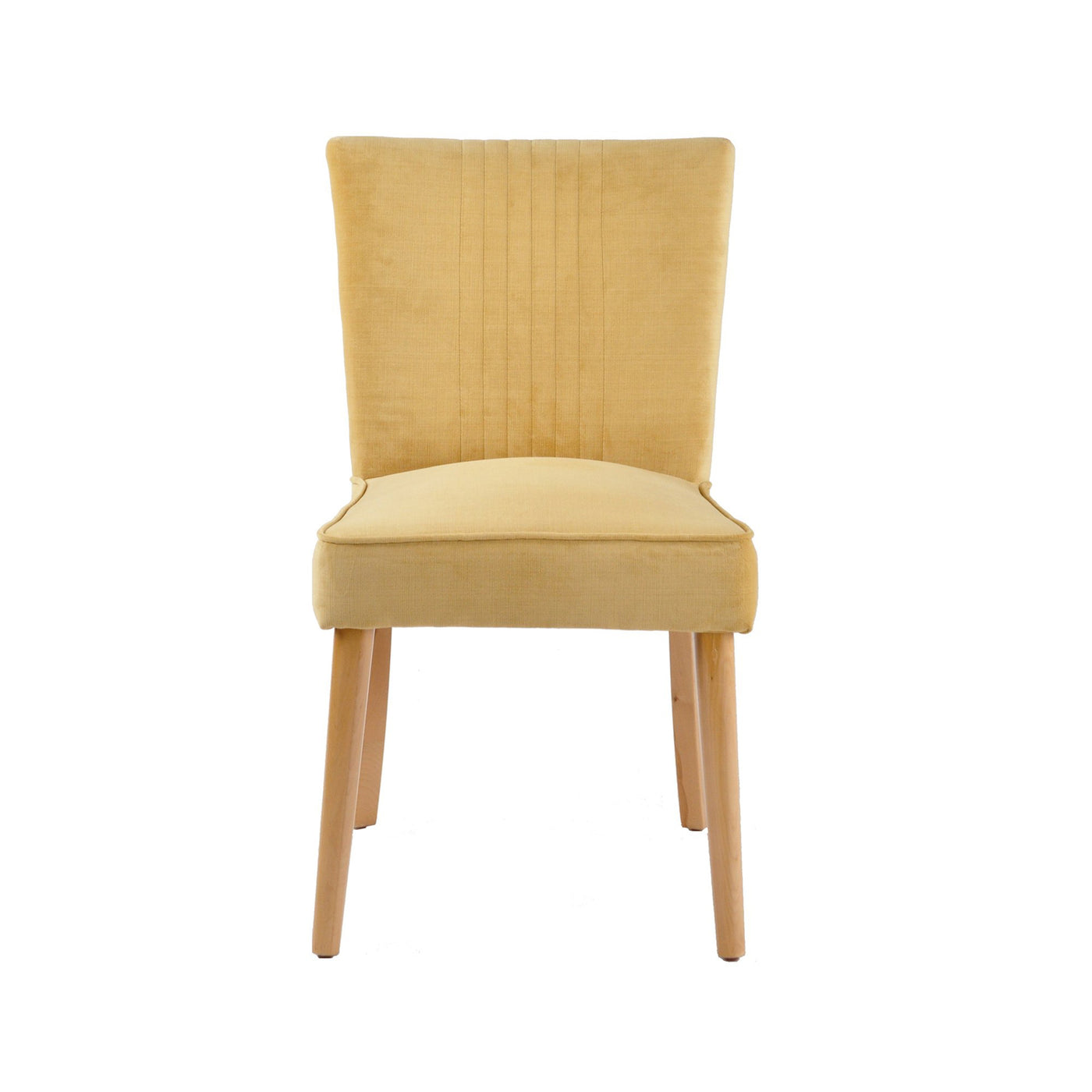 Capri Velvet Fan Back Dining Room Chair