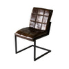 Tula Buffalo Leather Armchair in Tan Brown