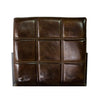 Tula Buffalo Leather Armchair in Tan Brown