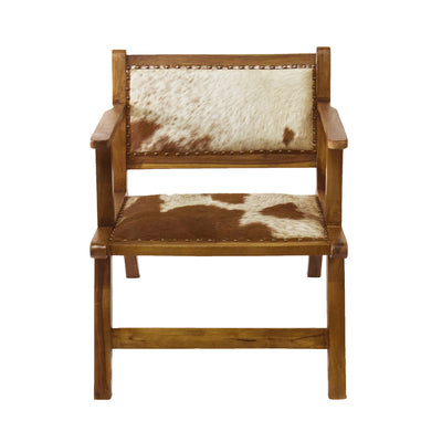 Lela Cowhide Armchair