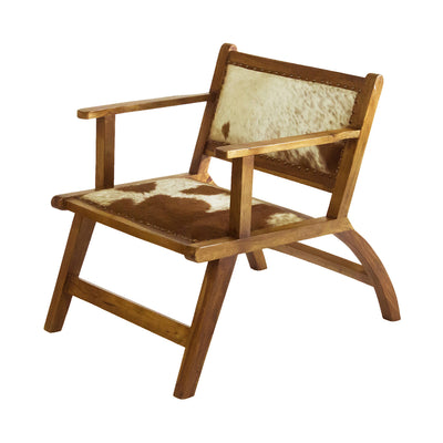 Lela Cowhide Armchair