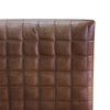 Bailie Buffalo Leather Side Chair in Brown