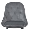 Gianna Tufted Back Dining Chair in Grey