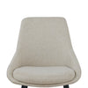 Mia Dining Chair in Beige Fabric