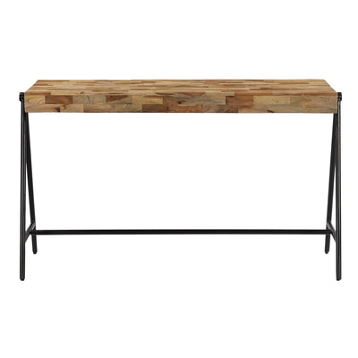 Taula Wood Console Table in Natural Finish