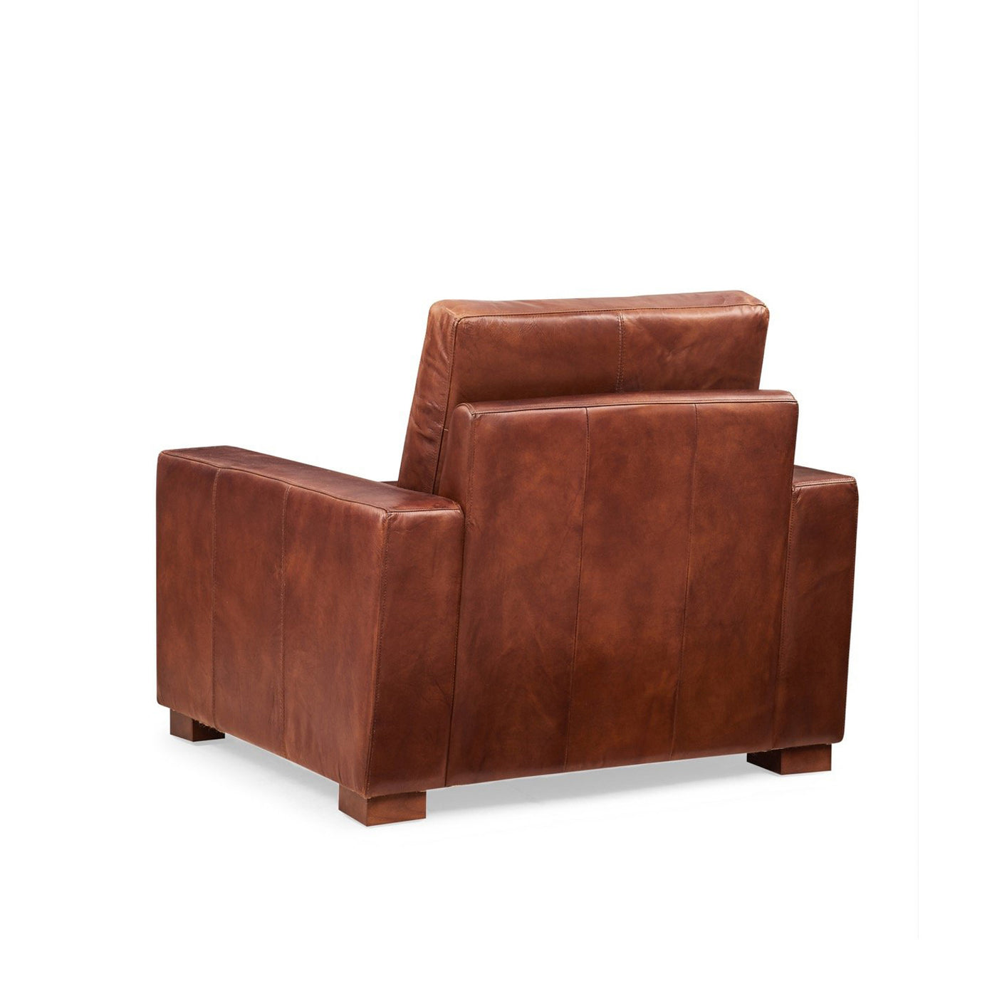 Cigar Single-Seat Leather Sofa