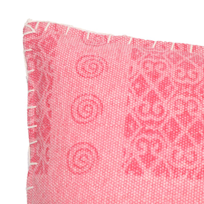 Pink Stone Wash Cushion