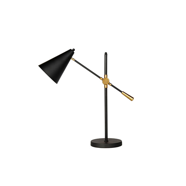 Bois et Cuir's "Hopper" 2-Bulb Table Lamp