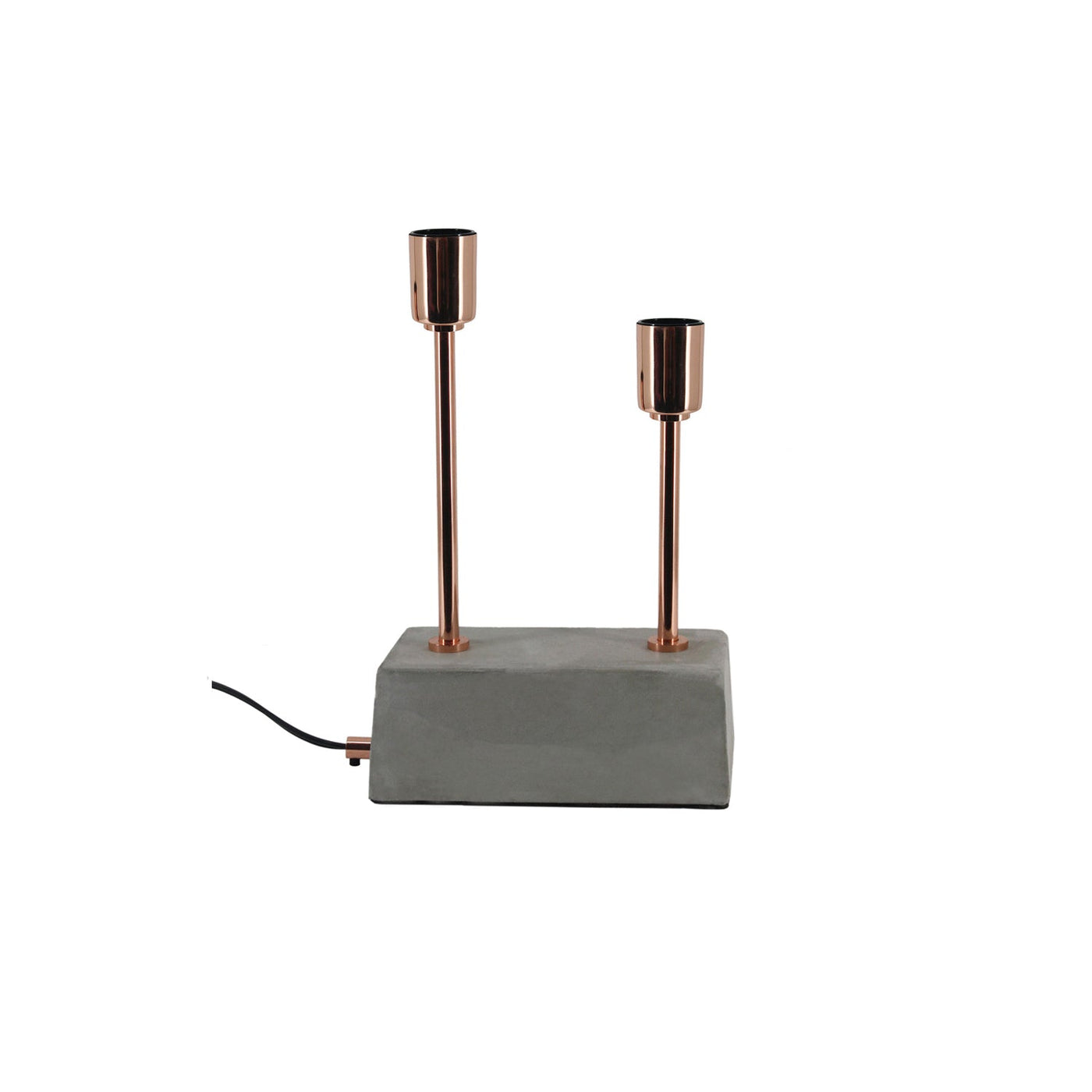 Bois et Cuir's "Duet" 2-Bulb Table Lamp