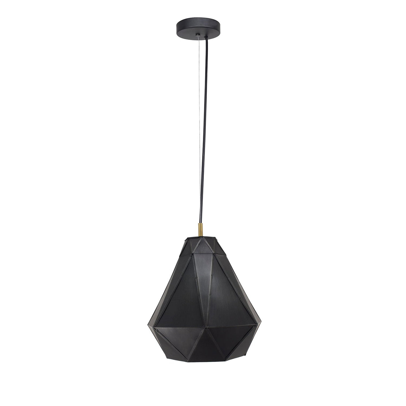 Bois et Cuir's "Medji Diamond" Single-Bulb Pendant Lamp