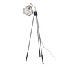Bois et Cuir's "Reed" Single-Bulb Floor Lamp