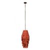 Bois et Cuir's Rouge Pendant Light