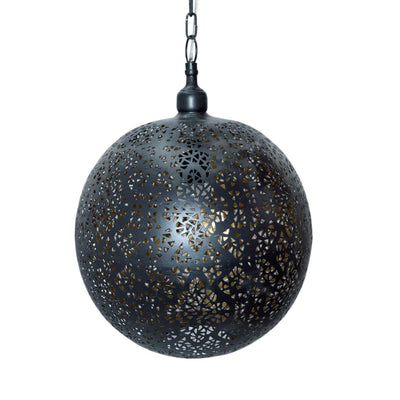 Bois et Cuir's "Palace Ball Tikoni" Single-Bulb Pendant Lamp