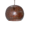 Single-Bulb Pendant Lamp w/Basket Shade