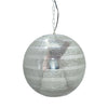 Bois et Cuir's "Taza Ball" Single-Bulb Large Pendant Lamp