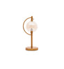 Carbon Amber Glass Table Lamp